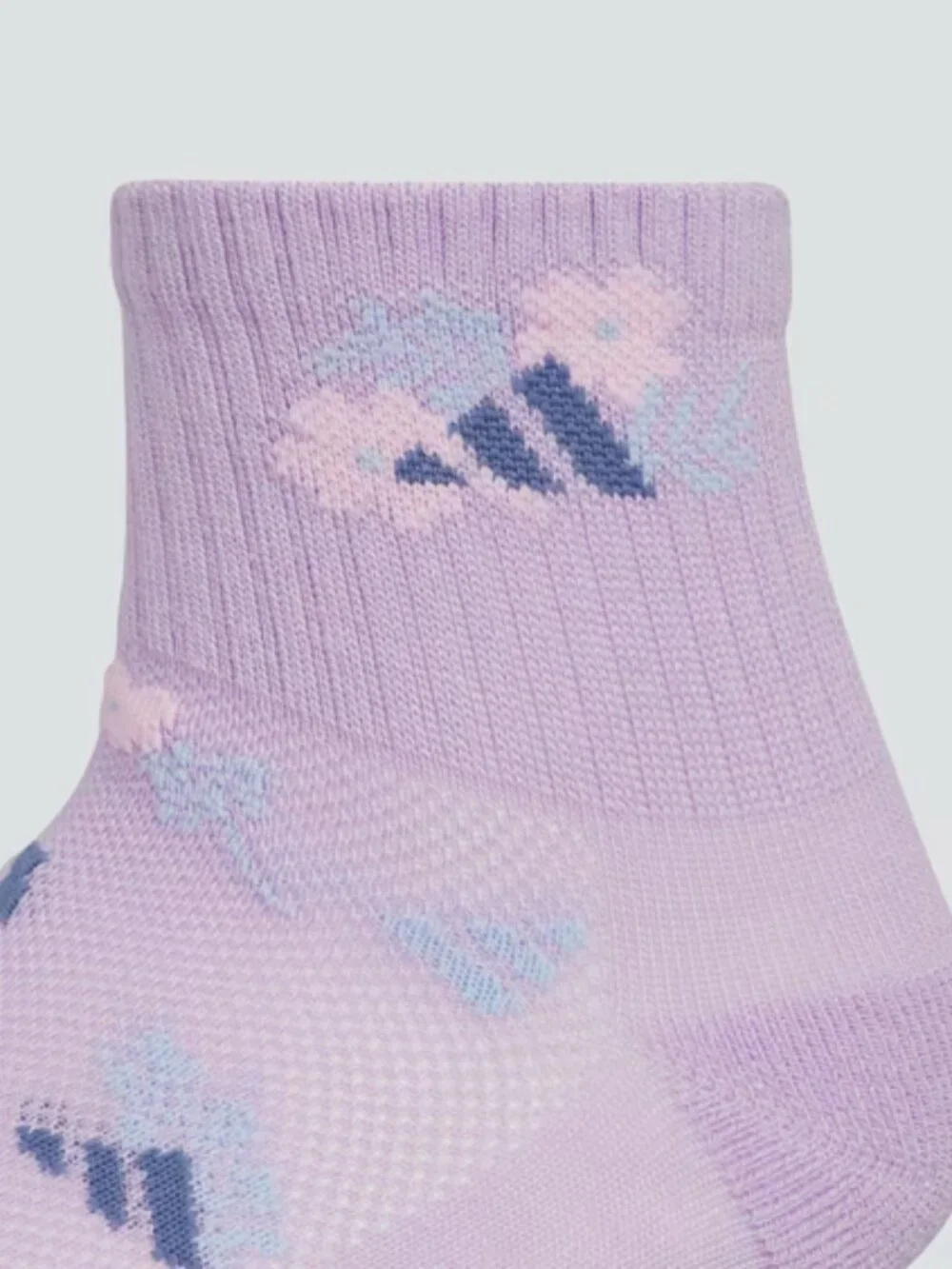 Adidas 6-pairs Ankle socks 6pk Floral Print Size M 5-10